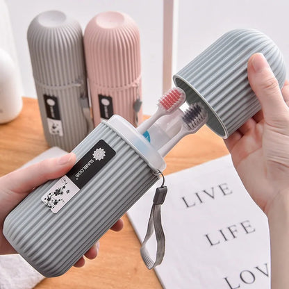 Portable Travel Toothbrush & Toothpaste Case