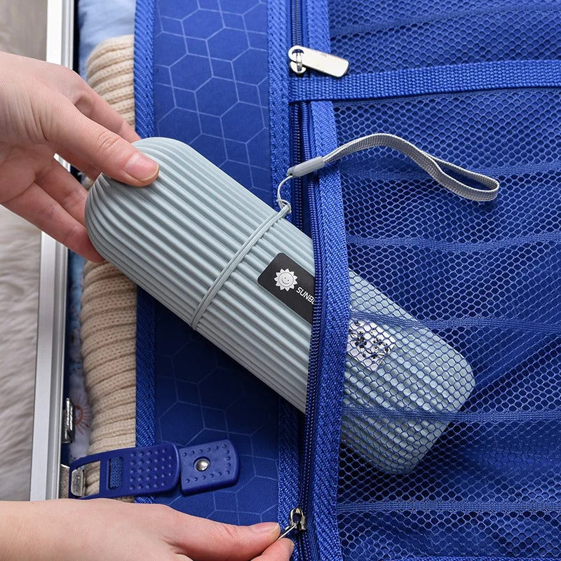 Portable Travel Toothbrush & Toothpaste Case