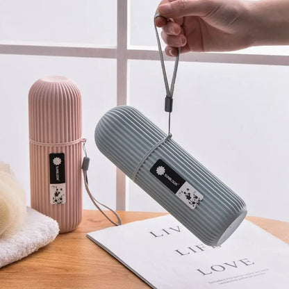 Portable Travel Toothbrush & Toothpaste Case