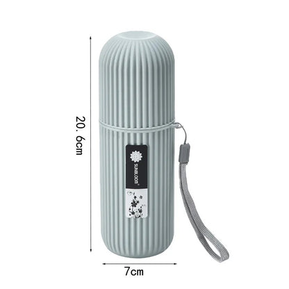 Portable Travel Toothbrush & Toothpaste Case